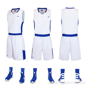 Stampa di uniformi di basket Abbigliamento con maglie personalizzate